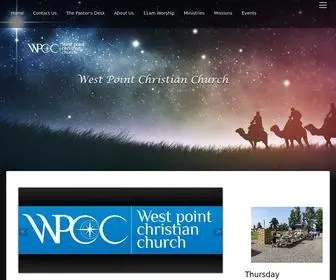 Westpointchristian.com(Welcome to West Point Christian Church) Screenshot