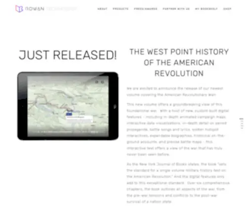 Westpointhistoryofwarfare.com(The West Point History of Warfare) Screenshot