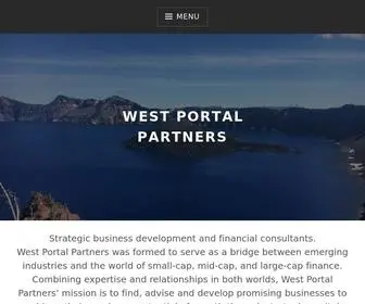 Westportalpartners.com(West Portal Partners) Screenshot