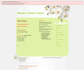 Westportchinesetakeout.com(Westportchinesetakeout) Screenshot