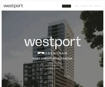 Westportcondosbyedenshaw.org(Westport Condos by Edenshaw) Screenshot