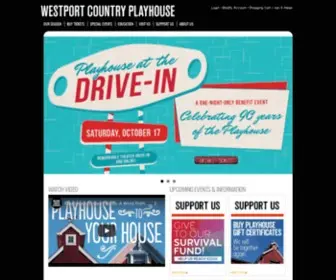Westportplayhouse.org(Westport Country Playhouse) Screenshot