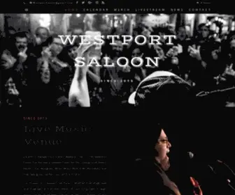 Westportsaloon.com(Westport Saloon) Screenshot