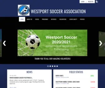 Westportsoccer.org(Westport Soccer Association) Screenshot