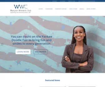 Westportwomansclub.org(Westport Woman's Club) Screenshot