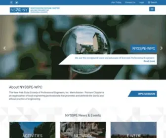 Westputpe.org(NYSSPE Westchester Putnam Chapter) Screenshot