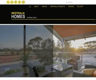 Westraliahomes.com(Westralia Homes) Screenshot