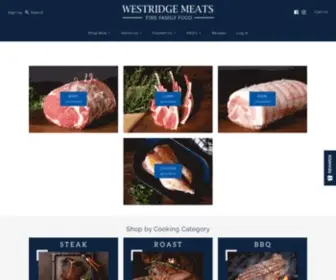 Westridgemeats.com.au(Westridge Meats) Screenshot