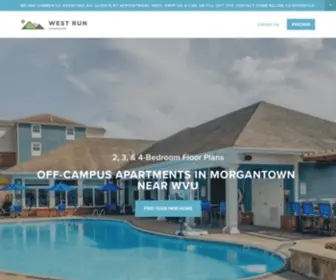 Westrunapartments.com(West Run Morgantown) Screenshot