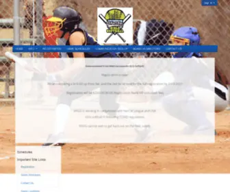 WestsacGirlssoftball.com(West Sacramento Girls Softball) Screenshot