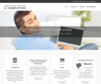 Westseattlecomputers.com(Taming tech) Screenshot