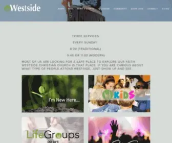 Westsidechristianchurch.com(Westside Christian Church) Screenshot