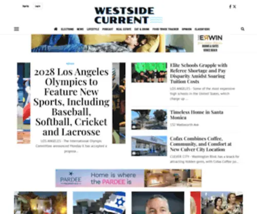 Westsidecurrent.com(In the Know) Screenshot