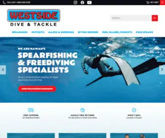 Westsidedive.com(West Side Dive) Screenshot