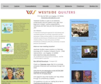 Westsidequilterslosangeles.org(Westsidequilterslosangeles) Screenshot