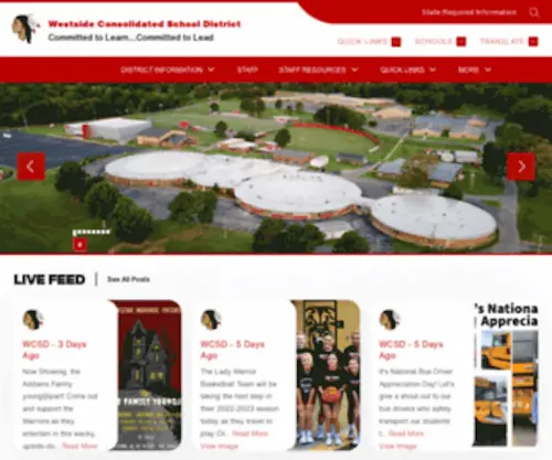 Westsideschools.org(Westside Schools) Screenshot