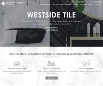 Westsidetile.com(Los Angeles Tile Store) Screenshot