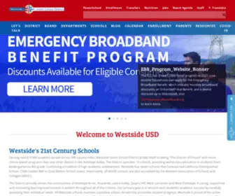 Westsideunion.com(Westside Union School District) Screenshot