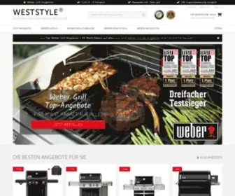 Weststyle.de(Weber Grill Shop) Screenshot