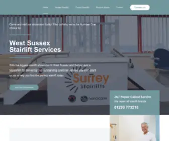 Westsussexstairlifts.co.uk(Straight And Curved Stairlift Services) Screenshot