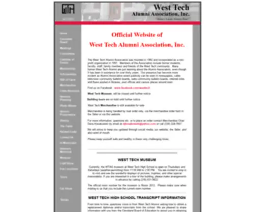 Westtech.org(Westtech) Screenshot