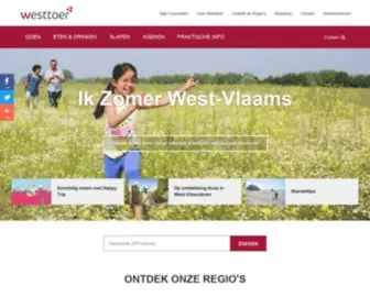 Westtoer.be(Ontdek de regio Westtoer in West) Screenshot