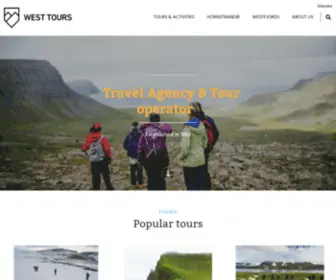 Westtours.is(West tours) Screenshot