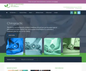 Westuwellness.com(Westuwellness) Screenshot