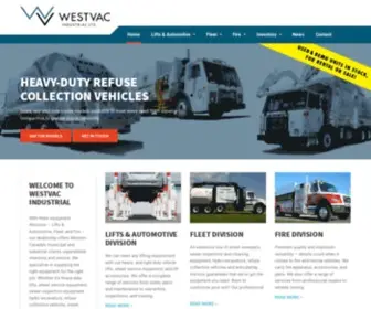 Westvac.com Screenshot