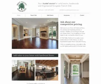 Westvalleyhardwood.com(Americas top flooring distributor) Screenshot