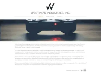 Westviewindustries.com(Westview Industries Inc) Screenshot