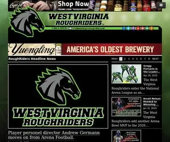 Westvirginiaroughriders.com(West Virginia Roughriders Arena Football) Screenshot