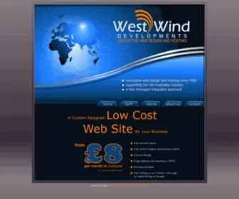 Westwind.co.uk(A Custom Designed Low) Screenshot