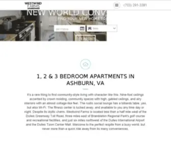 Westwindfarmsapartments.com(RENTCafé) Screenshot