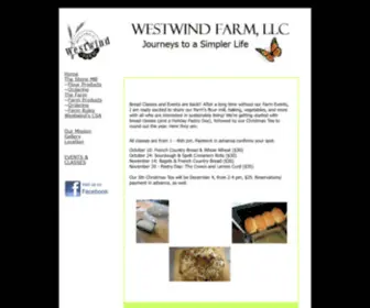 Westwindmilling.com(Westwind Milling Company) Screenshot