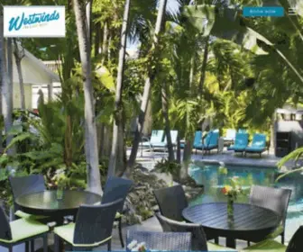 Westwindskeywest.com(Boutique Hotel in the Heart of Key West) Screenshot