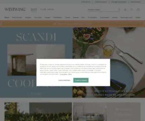 Westwing.be(Online interieur shoppen) Screenshot