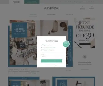 Westwing.ch(Ihr Shopping Club) Screenshot