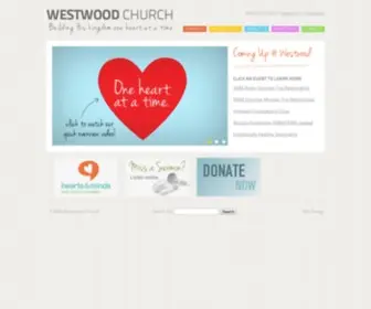 Westwoodchurch.net(Westwood Church) Screenshot