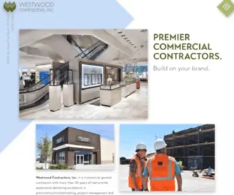 Westwoodcontractors.com(Premier commercial contractors) Screenshot