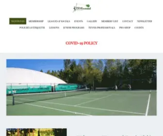 Westwoodlake.com(Westwood Tennis Club) Screenshot