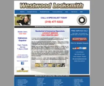 Westwoodlocksmith.com(Westwood Locksmith) Screenshot