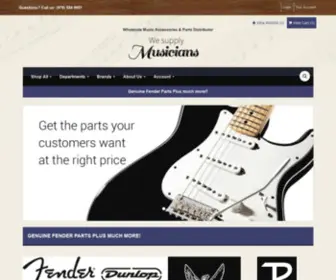 Wesupplymusicians.com(Wesupplymusicians) Screenshot