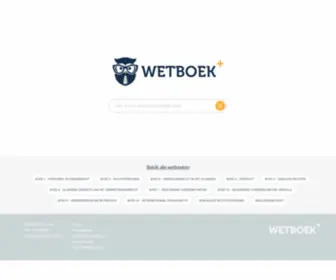 Wetboekplus.nl(Wetboek Plus) Screenshot