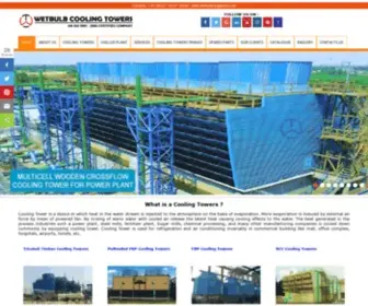 Wetbulbcoolingtowers.com(Wetbulb cooling towers) Screenshot