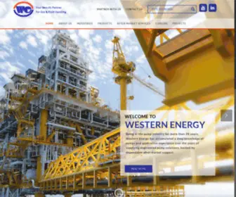 Wet.com.sg(Western Energy) Screenshot