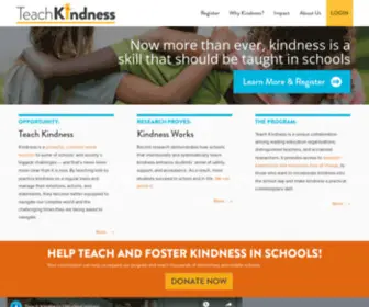 Weteachkindness.org(Teach Kindness) Screenshot