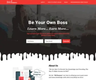 Weteamers.com(Learn Digital Marketing Online Free) Screenshot