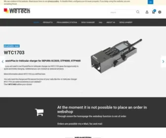 Wetech.de(WEMPE Elektronic GmbH) Screenshot