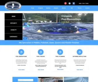 Wetedgenj.com(Gutierrez plastering wetedgenj pool renovations) Screenshot